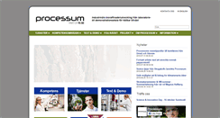 Desktop Screenshot of processum.se